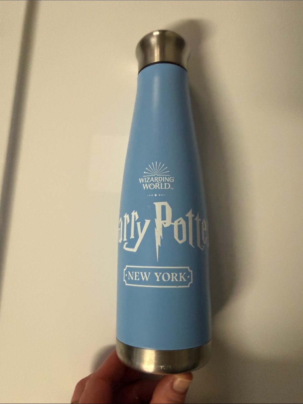 Harry Potter Wizarding World New York Blue Stainless Water Bottle